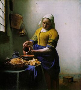 Vermeer, Mleczarka