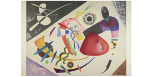 Wassily Kandinsky Obraz do salonu w stylu Solaris
